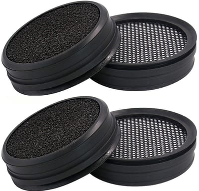 4 stuks Filter - geschikt voor Philips SpeedPro FC8009/01 / CP0948 - Geschikt voor SpeedPro en SpeedPro Aqua - 5000 en 5000 Aqua series - stofzuiger motorfilter - stofzuigerfilter nr. FC8009/01 - CP0948 - Schuim wasbaar