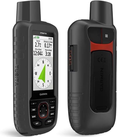 Siliconen Beschermhoes voor Garmin GPSMAP 66s, 66st, 66sr, 67, 66i en 67i Handheld GPS - Duurzaam, Schokbestendig en Waterdicht
