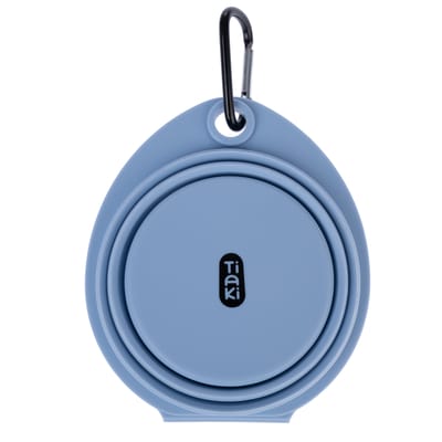 TIAKI dubbele siliconen reiskom mini 2x 350ml hond