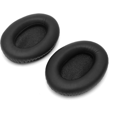 Vervangende Spons Oorkussens Hoes Kussens voor Luchtvaart Headset X A10 Koptelefoon black