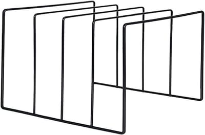 Platenhouder - Vinyl Display - Platencollectie Tonen - Stabiel Metaaldraad - Klein Formaat - Zwart