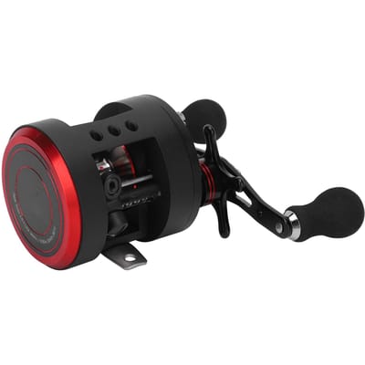 5.6:1 Overbrengingsverhouding Visreel Baitcasting Reel Zoetwater Zoutwater Visreel Accessoire Rechts black
