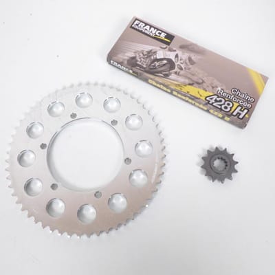 kettingset frankrijk uitrusting voor motor beta 50 rr na 1997 12x56 niet 428 nieuw