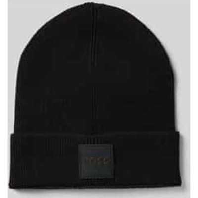 BOSS muts Foxxy Beanie Black 1 zwart