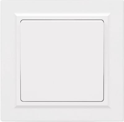 Witte Wandschakelaar met Gladde Afwerking - Enkelvoudige en Dubbelvoudige Flush Switch voor 10 Amp 250V