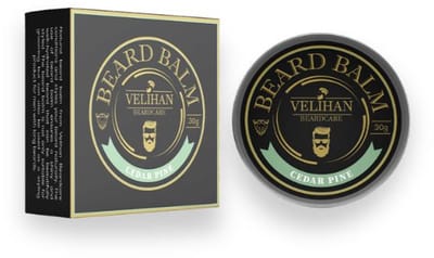 Velihan Beardcare - Baardbalsem Cedar Pine 30g - Baard wax - Baard styling crème - Baardverzorging - Baard balsem - Baard balsem korte en lange Baard - Baardverzorging mannen