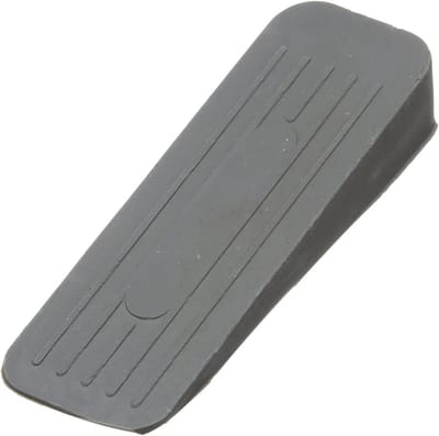 Deurwig - Deurstoppers - Deuren Open Houden - Heavy Duty Rubber - 5 stuks - Zwart