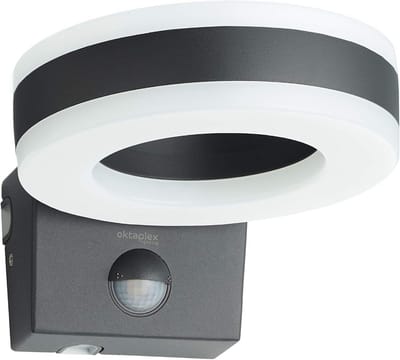 Up en Down Buitenlamp met Bewegingssensor LED 15W - Warm Wit Licht IP65