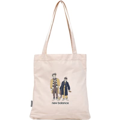 New Balance Unisex Graphic Tote Multi Maat: OS | Tassen Outlet | Unisex | Beige