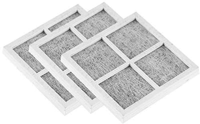 Dailygoods- Luchtfilter Vervanging 3 Stuks - Koelkastfilter - Actieve Kool - Ontgeuren - Geschikt voor LT120F - Houdt Voedsel Fris