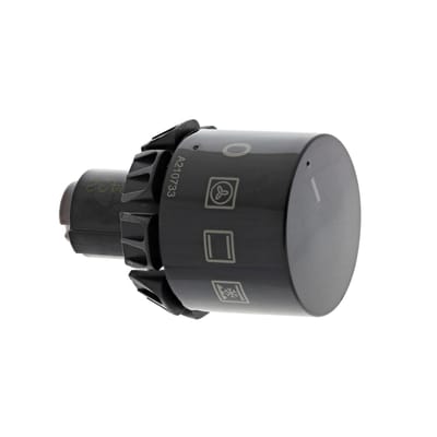 AEG knop, functies, zwart, 10+0 140210733055