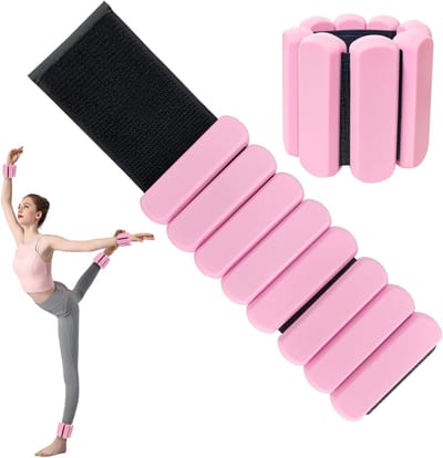 Verstelbare Pols- en Enkelgewichten voor Yoga, Dans, Pilates en Cardio Training - 2 Stuks