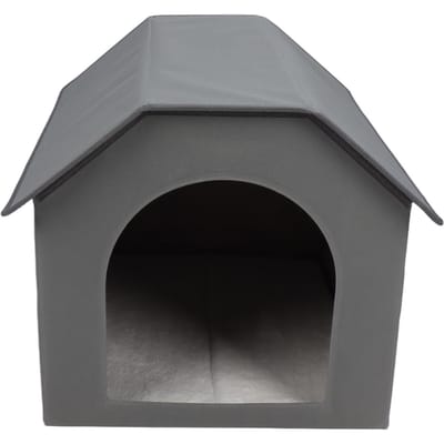 Binnen Buiten Huisdierenhuis Opvouwbaar Waterdicht Hondenhuis Kattenhuis voor Kleine tot Middelgrote Honden Katten black