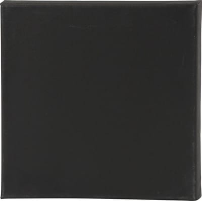 Canvas, afm 30x30x1,6 cm, 360 gr, zwart, 1 stuk
