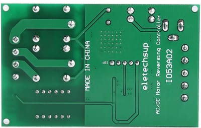 Dailygoods - Motor Vooruit/Achteruit Controller met Timing en Vertraging