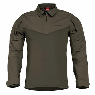 Pentagon Ranger Tac Fresh T-shirt Met Lange Mouwen Groen M Man