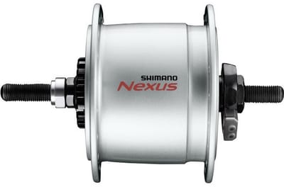 Shimano - Naafdynamo - DH-C6000-3R - 3 Watt - 36 gaatjes - Rolremmen - Zilver