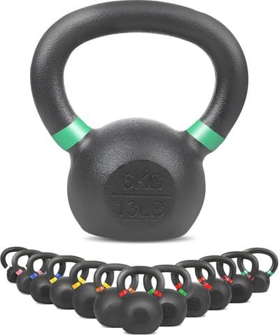 Kettlebell 4kg tot 32kg - Ideale Kettlebell voor Krachttraining en Thuis Gym