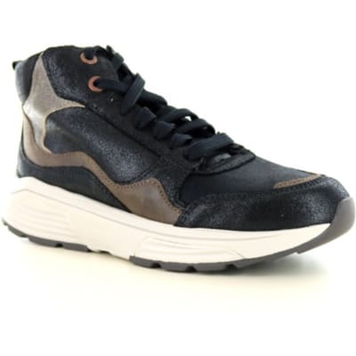 Dames Veterschoenen Xsensible Tower Black Combi Zwart - Maat 37