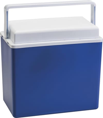 Koelbox - blauw - klein formaat - 10 liter - 30,5 cm - koelboxen