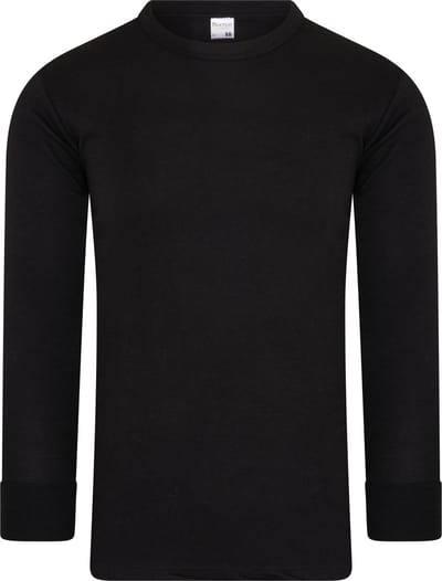 Beeren Thermal Men Shirt LS Black M - Thermo heren - lange mouw - maat M -