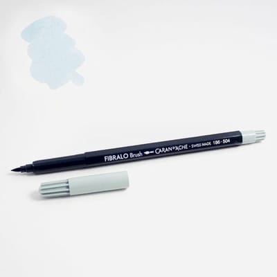 Carandache Fibralo Brush |  Payne's Grey