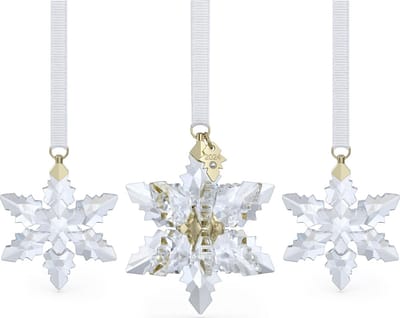Swarovski beeldjes Kerststerren Set 2024 3D 5674410 | witte kerststerren decoratie set, Juwelier van Dam, Kerst 2024