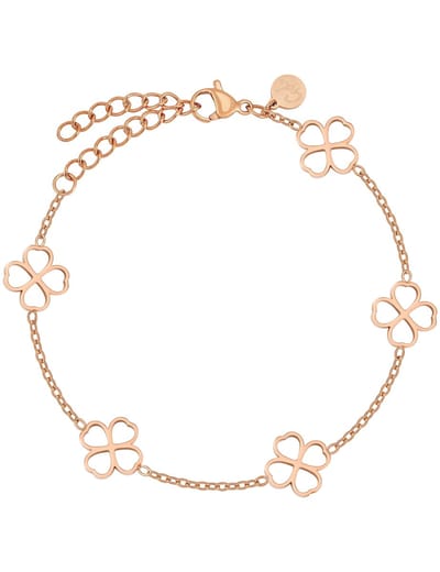 good.designs Allergievriendelijke armband met klavertje