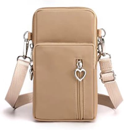 Actie4you® - Crossbody Tas - Schoudertas – Telefoon tasje - Dames - Lichtgewicht – Compacte Schoudertas – Telefoon tas - Beige
