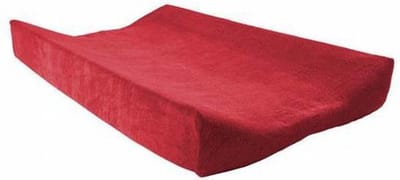 Jollein Deluxe - Aankleedkussenhoes badstof 50 x 70 cm - Rood