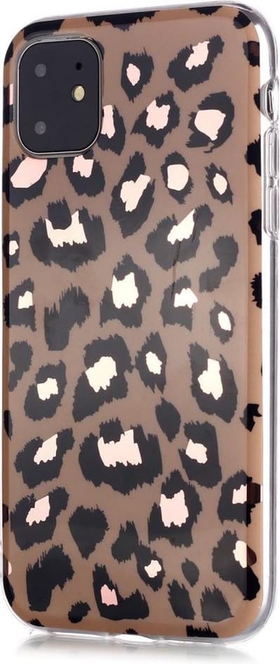 Coverup Luipaard TPU Back Cover - Geschikt voor iPhone 11 Hoesje - Luipaard