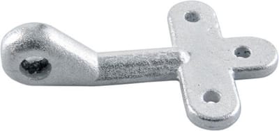 ProPlus Opschroefoog - Staal - 10 cm - Zilver - Type 0