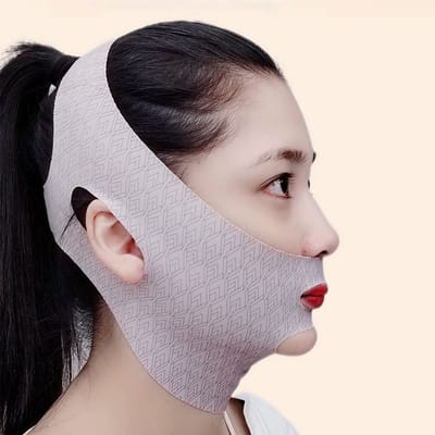 VT Goods - Beauty Gezichtsbeeldhouwende Slaapmasker - Gezichtslift - Herbruikbaar - Dubbelkin Verminderaar - Anti-aging - Geschikt voor Alle Huidtyp..