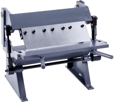 12-inch plaatwerkbuigmachine, instelbaar van 0-135 graden, capaciteit voor 20-gauge staal, metaalbuiger met 5 verwijderbare vingers, duurzame aluminium constructie voor nauwkeurig buigen