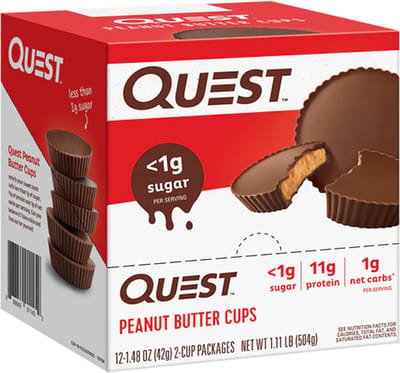 Quest Nutrition | Peanut Butter Cups | 12 Stuks | 12 x 42 gram
