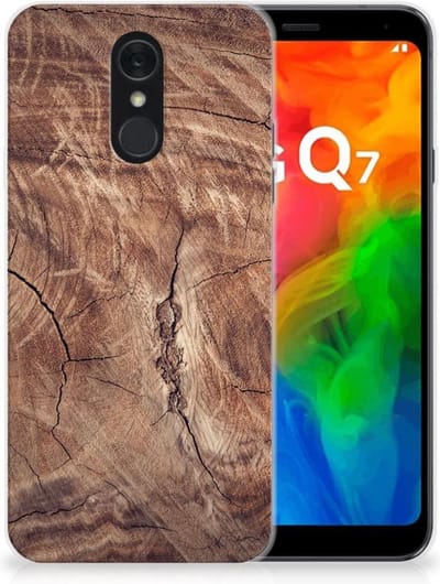 LG Q7 Bumper Hoesje Tree Trunk