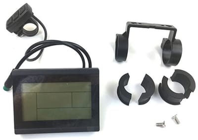 SPHProducts - Elektrische Snelheidsmeter - E-bike - Waterdichte LCD-weergavemeter - 24/36/48V - Universeel - KT-LCD3 - Geschikt voor E-bikes - Formaat ...
