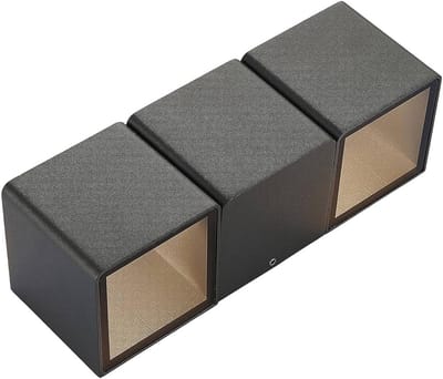 Moderne LED Buitenwandlamp Zwart Aluminium - IP54 Waterdicht