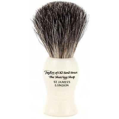 Taylor of Old Bond Street Scheerkwast Pure Badger ivoor 9,5mm