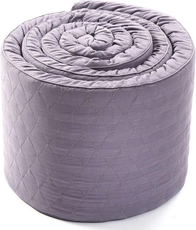 Smallstuff - Quilted Bumper - Blue Rose