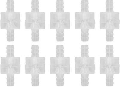 Dailygoods- Terugslagklep Hoge Temperatuur - Doorzichtige Waterstopper - Eenrichtingsklep - Geschikt voor Aquaria - Betrouwbaar en Duurzaam - Waterstop