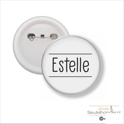 Button Met Speld 58 MM - Estelle