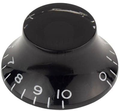Boston KB-160-IM Bell Knoop - Transparant Zwart, Geschikt voor 24 Fijne en 18 Grove Knoop