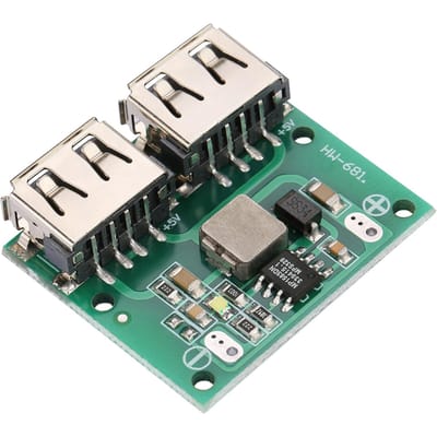 Sortie USB double 9V12V24V vers 5V 3A CC ?Module Chargeur d'Alimentation Abaisseur CC