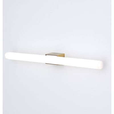 ORION LED spiegellamp Visagist, houder oudmessing