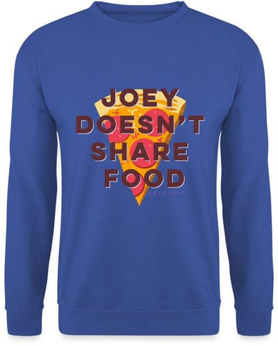 Friends Joey Deelt Geen Eten Sweater Heren