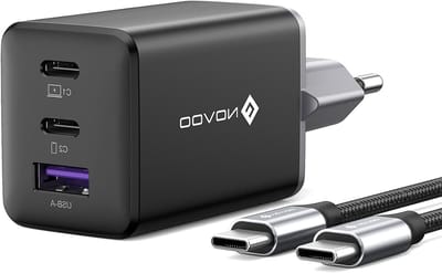 Krachtige 67W USB C Oplader met GaN Technologie voor Snelladen van Laptops, Smartphones en Tablets