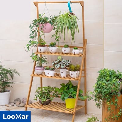 LooMar Plantenrek – Plantentafel – Plantenstandaard / Plantenhouder