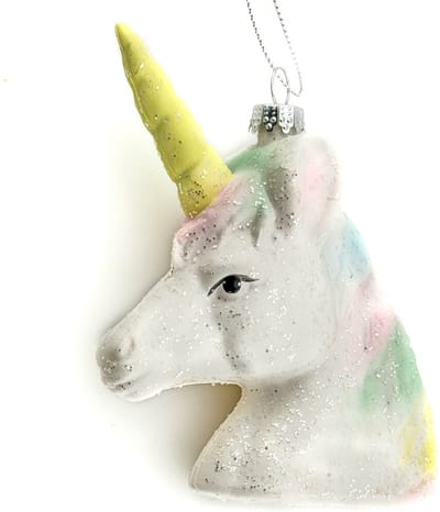 HomeBound by KY | Kerstbal hanger unicorn pastel | kerstbal