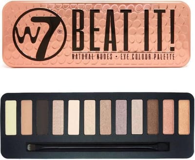 W7 Beat It! Natural Nudes Oogschaduwpalette